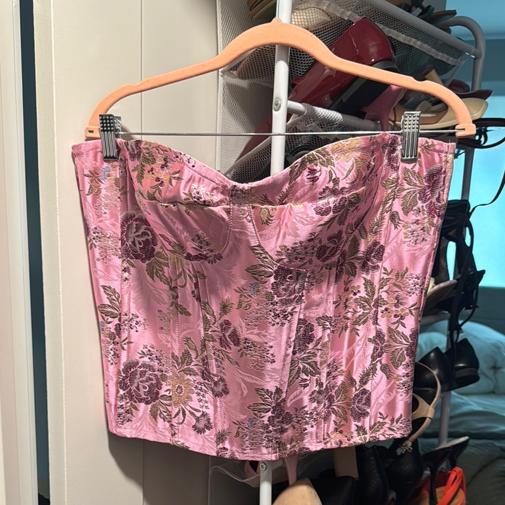 PrettyLittleThing Pink Blouse for a Night Out